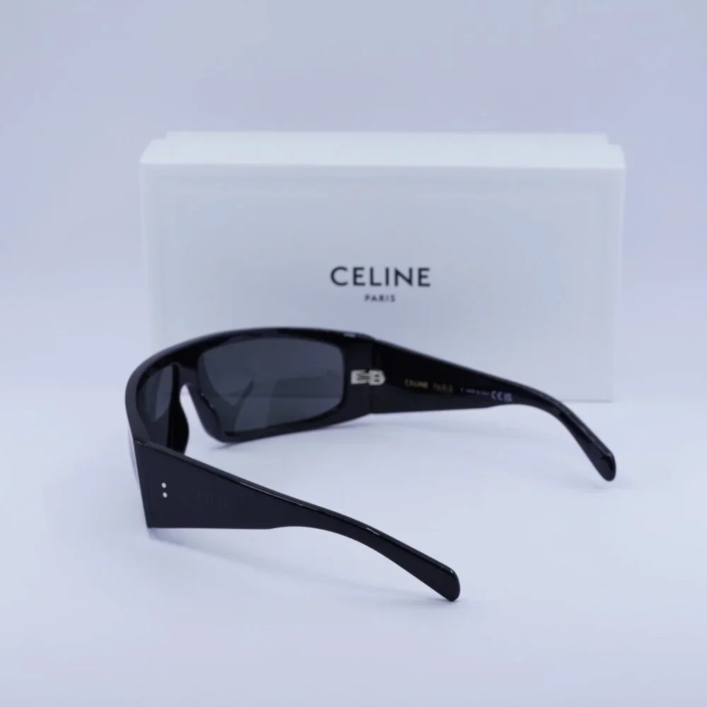 Final Price! Celine CL40291I 01A Black/Smoke Sunglasses - Picture 5 of 10